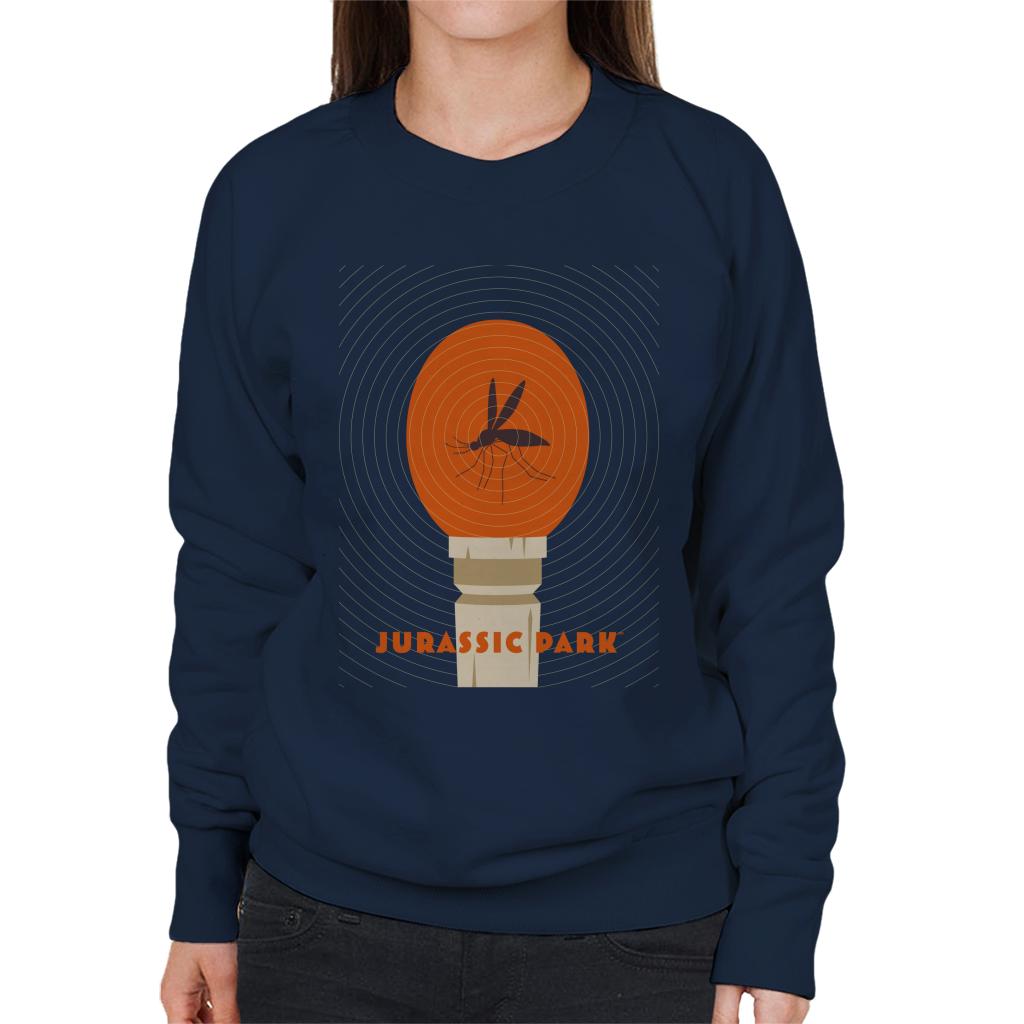 Jurassic Park Mosquito In Amber Women's Sweatshirt-ALL + EVERY