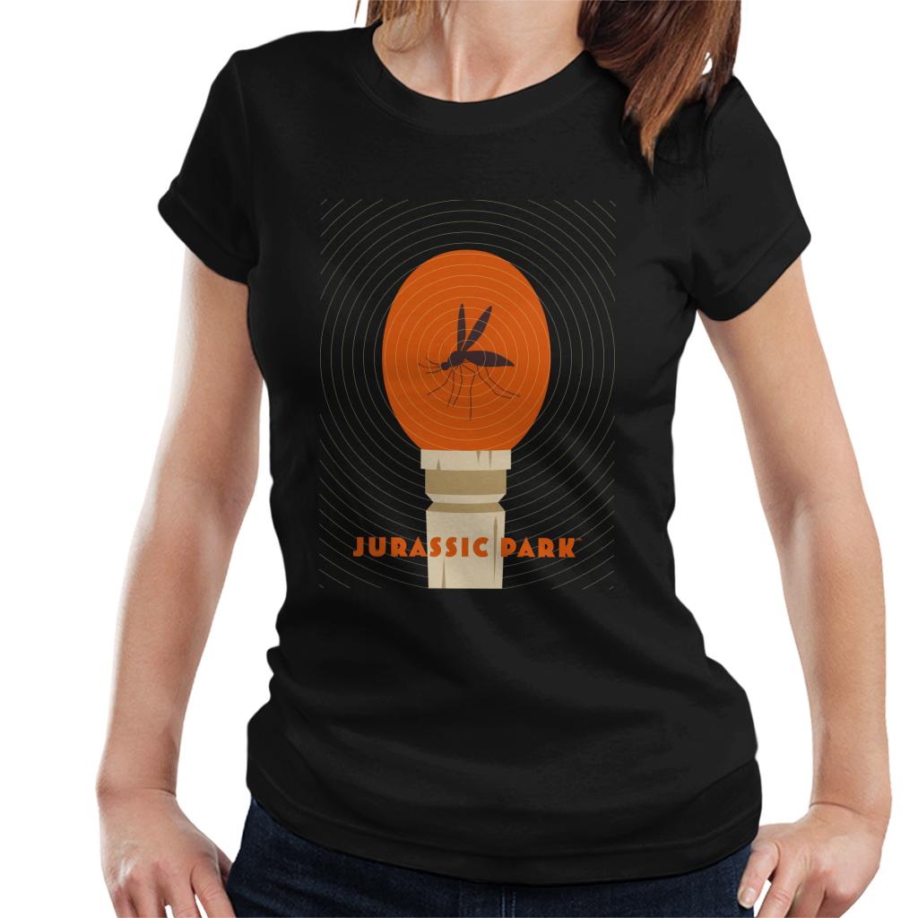 Jurassic Park Mosquito In Amber Women's T-Shirt-ALL + EVERY