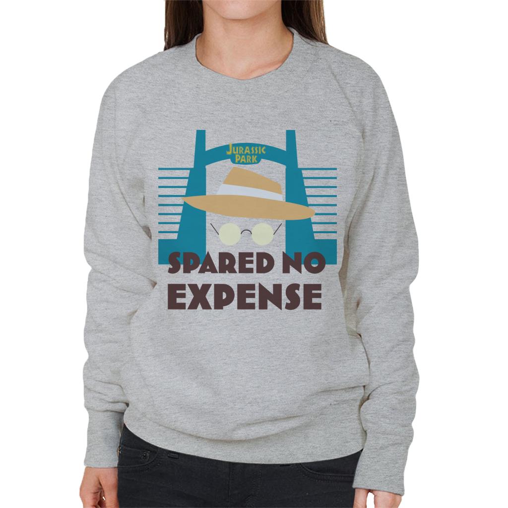 Jurassic Park Spared No Expense John Hammond Women's Sweatshirt-ALL + EVERY