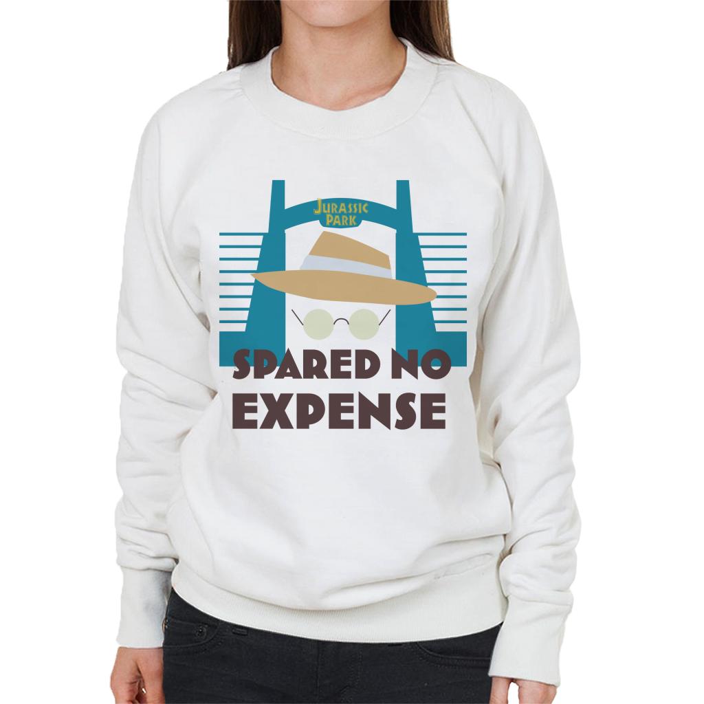 Jurassic Park Spared No Expense John Hammond Women's Sweatshirt-ALL + EVERY