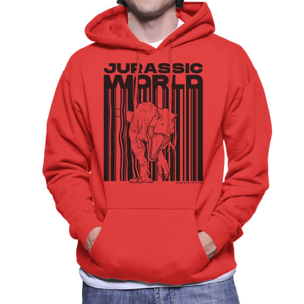 Jurassic World Tyrannosaurus Rex Men's Hooded Sweatshirt-ALL + EVERY