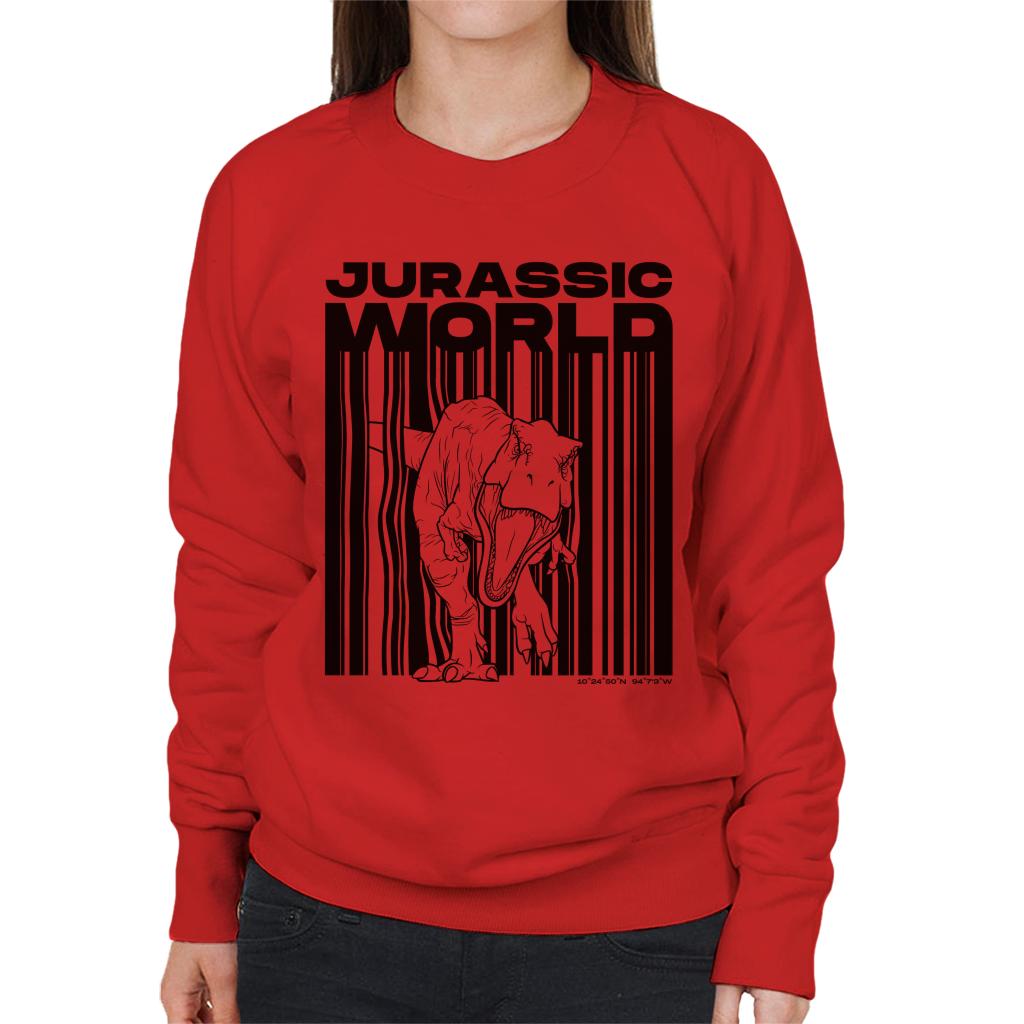 Jurassic World Tyrannosaurus Rex Women's Sweatshirt-ALL + EVERY