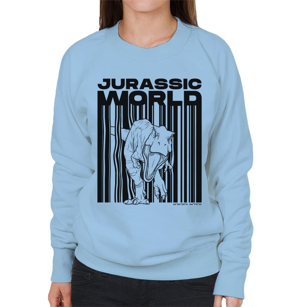 Jurassic World Tyrannosaurus Rex Women's Sweatshirt-ALL + EVERY