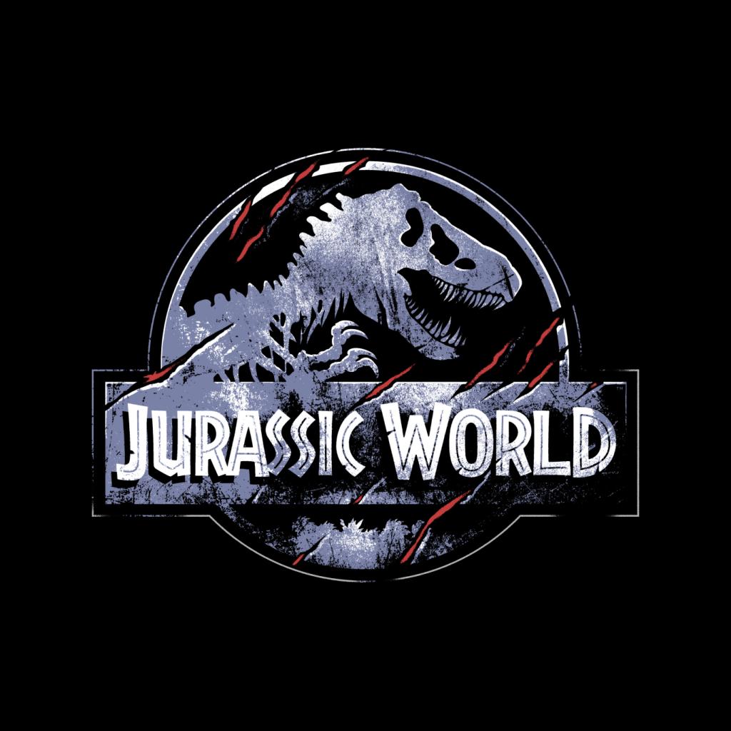 Jurassic World Classic Claw Logo Women's T-Shirt-ALL + EVERY