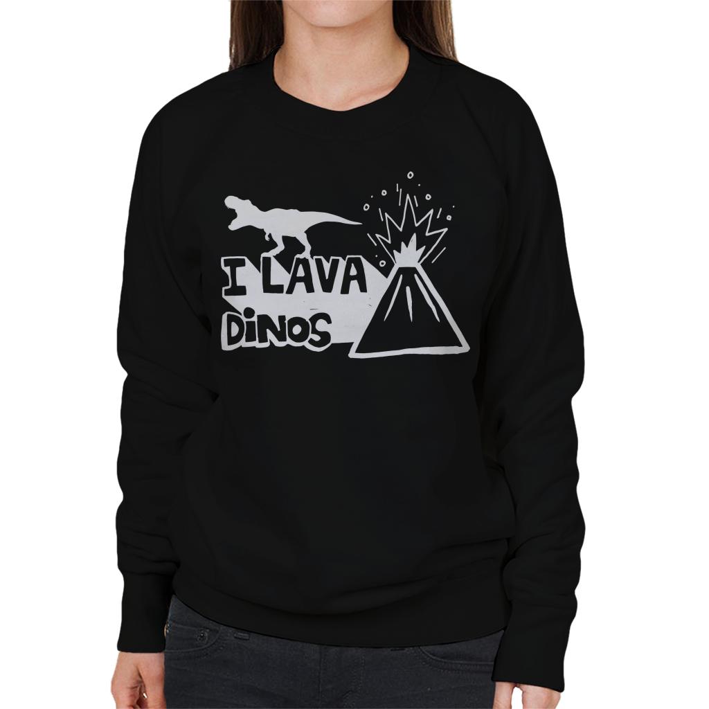 Jurassic World Fallen Kingdom I Lava Dinos Women's Sweatshirt-ALL + EVERY