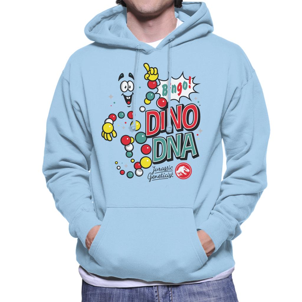 Jurassic Park Bingo Dino DNA Men's Hooded Sweatshirt-ALL + EVERY