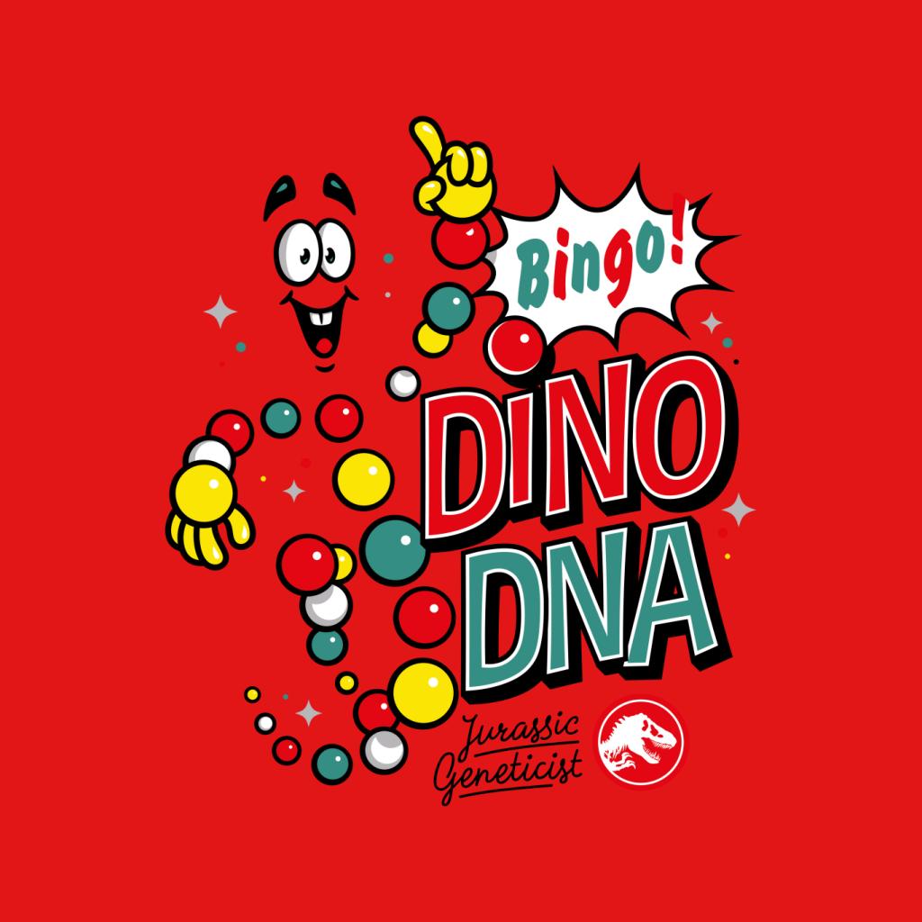 Jurassic Park Bingo Dino DNA Men's T-Shirt-ALL + EVERY