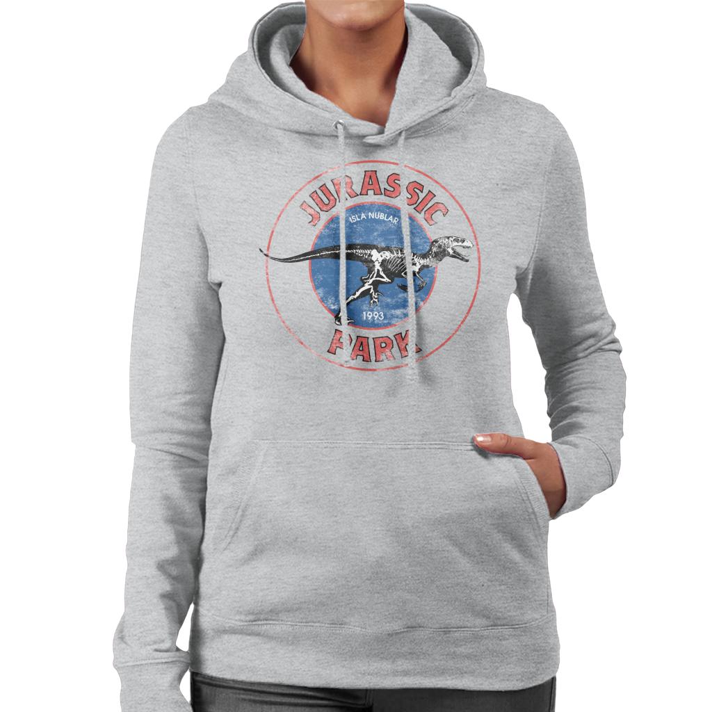 Jurassic Park Isla Nublar Women's Hooded Sweatshirt-ALL + EVERY