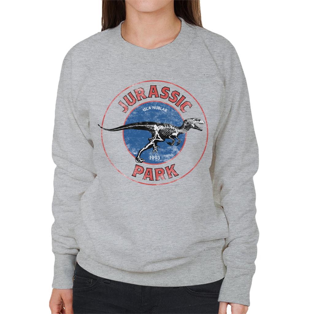 Jurassic Park Isla Nublar Women's Sweatshirt-ALL + EVERY