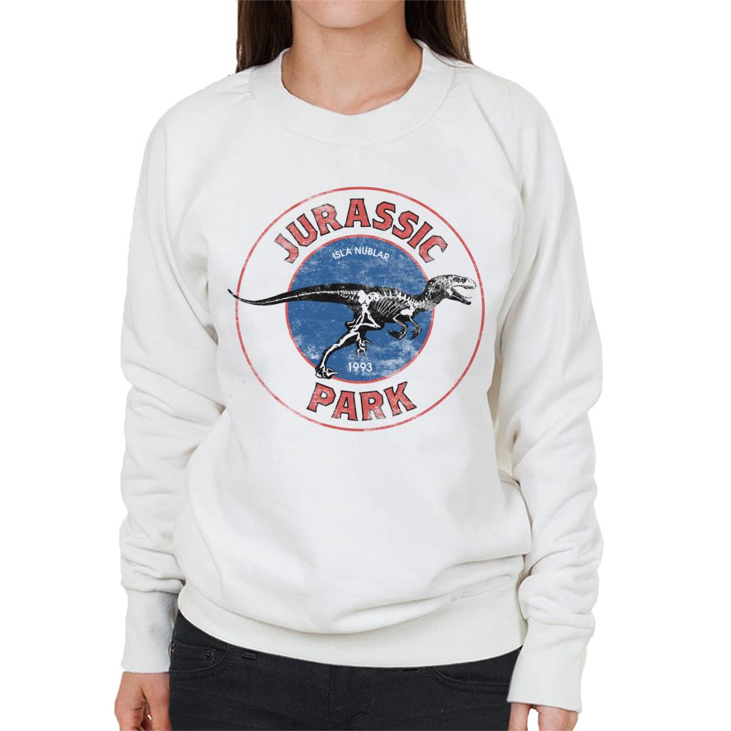 Jurassic Park Isla Nublar Women's Sweatshirt-ALL + EVERY