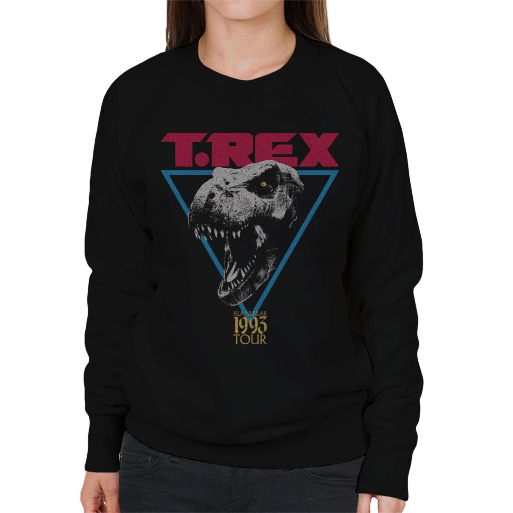 Jurassic Park Isla Nublar Tour Tyrannosaurus Rex Women's Sweatshirt-ALL + EVERY