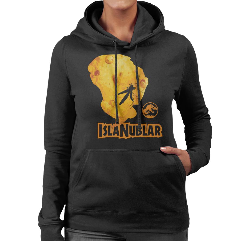 Jurassic Park Isla Nublar Mosquito Women's Hooded Sweatshirt-ALL + EVERY