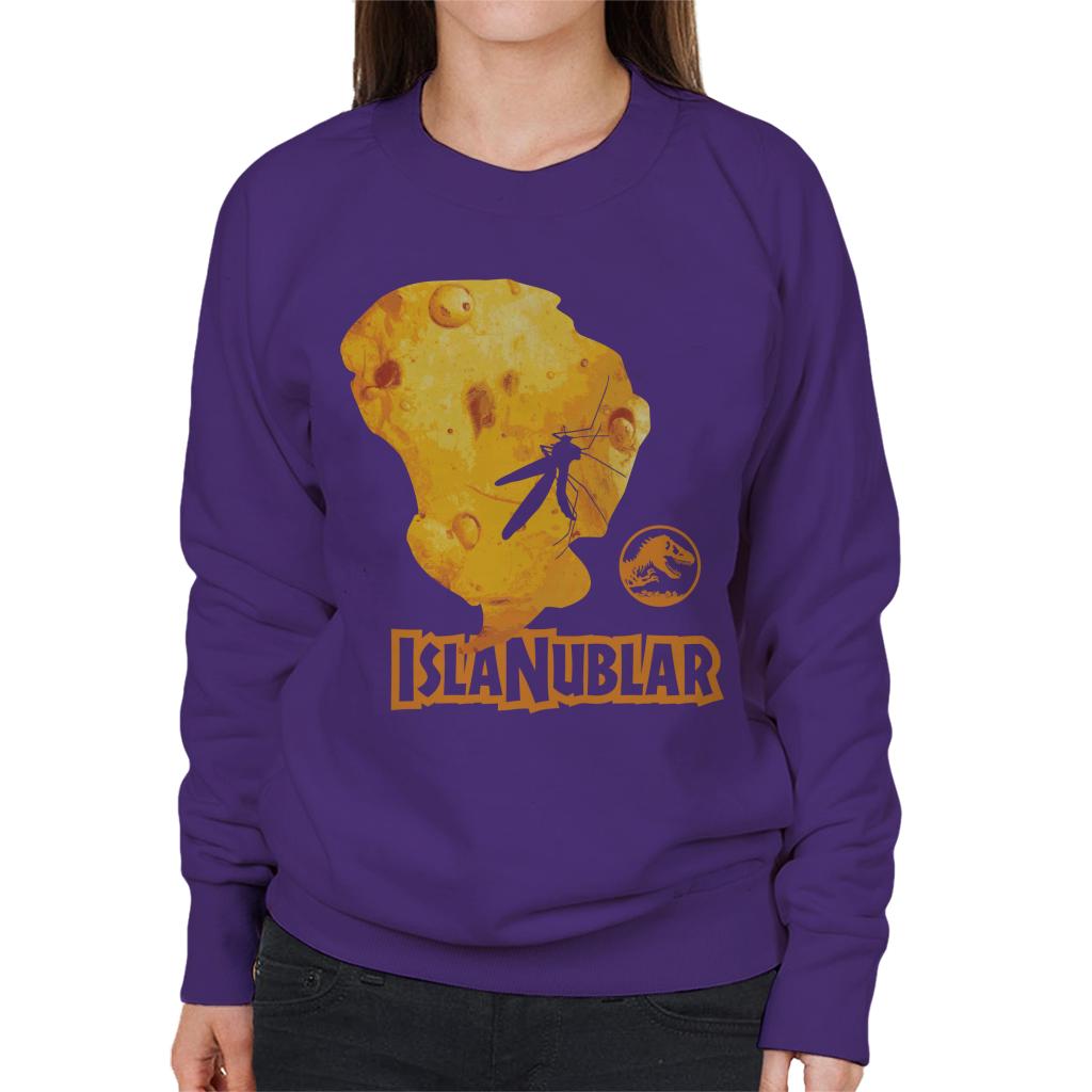 Jurassic Park Isla Nublar Mosquito Women's Sweatshirt-ALL + EVERY