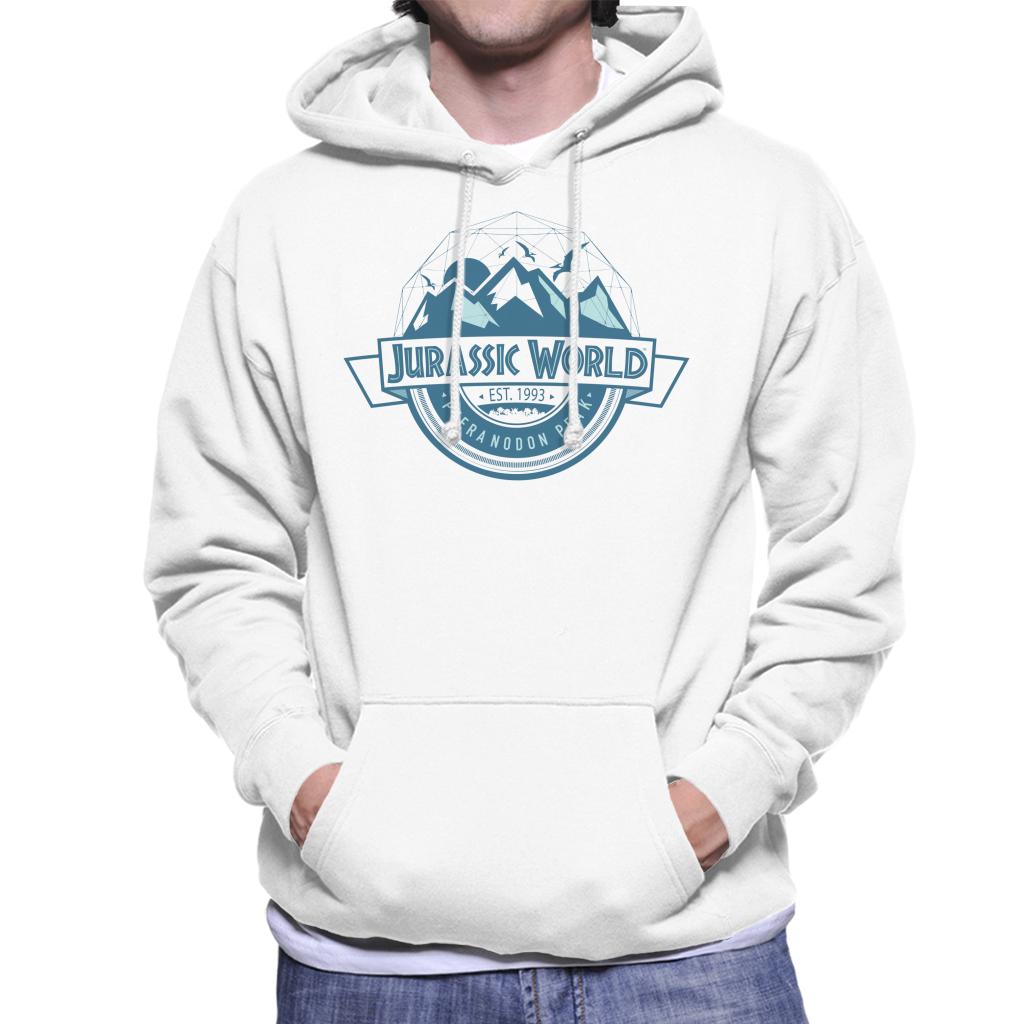 Jurassic World Pteranodon Peak Men's Hooded Sweatshirt-ALL + EVERY