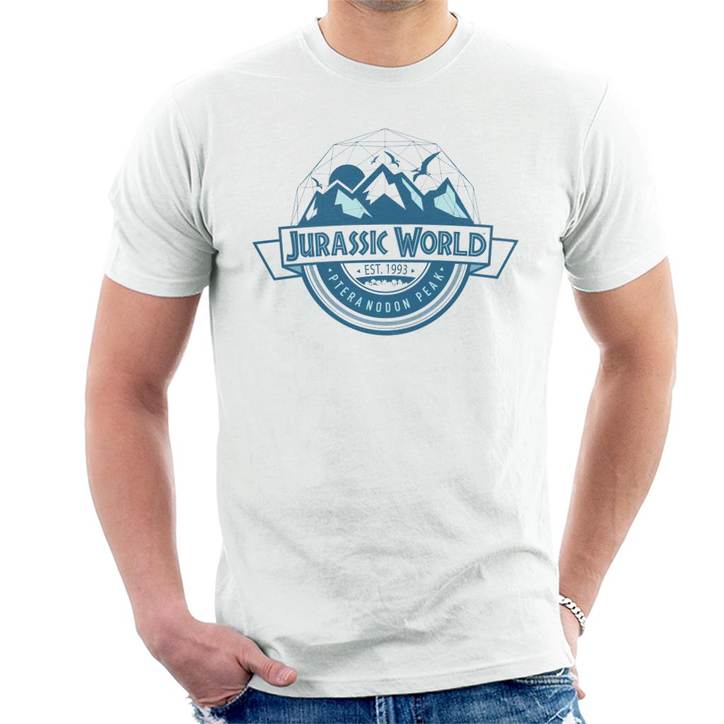 Jurassic World Pteranodon Peak Men's T-Shirt-ALL + EVERY