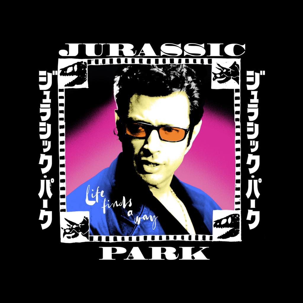 Jurassic Park Ian Malcolm Life Finds A Way Women's T-Shirt-ALL + EVERY
