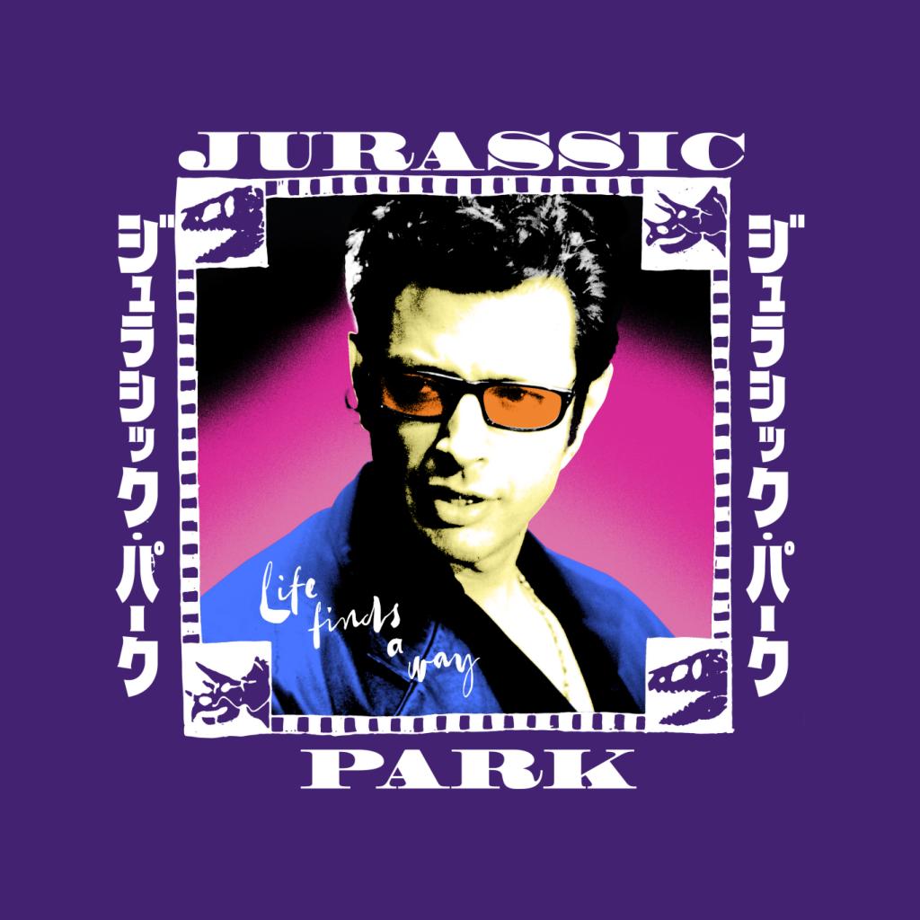 Jurassic Park Ian Malcolm Life Finds A Way Women's T-Shirt-ALL + EVERY