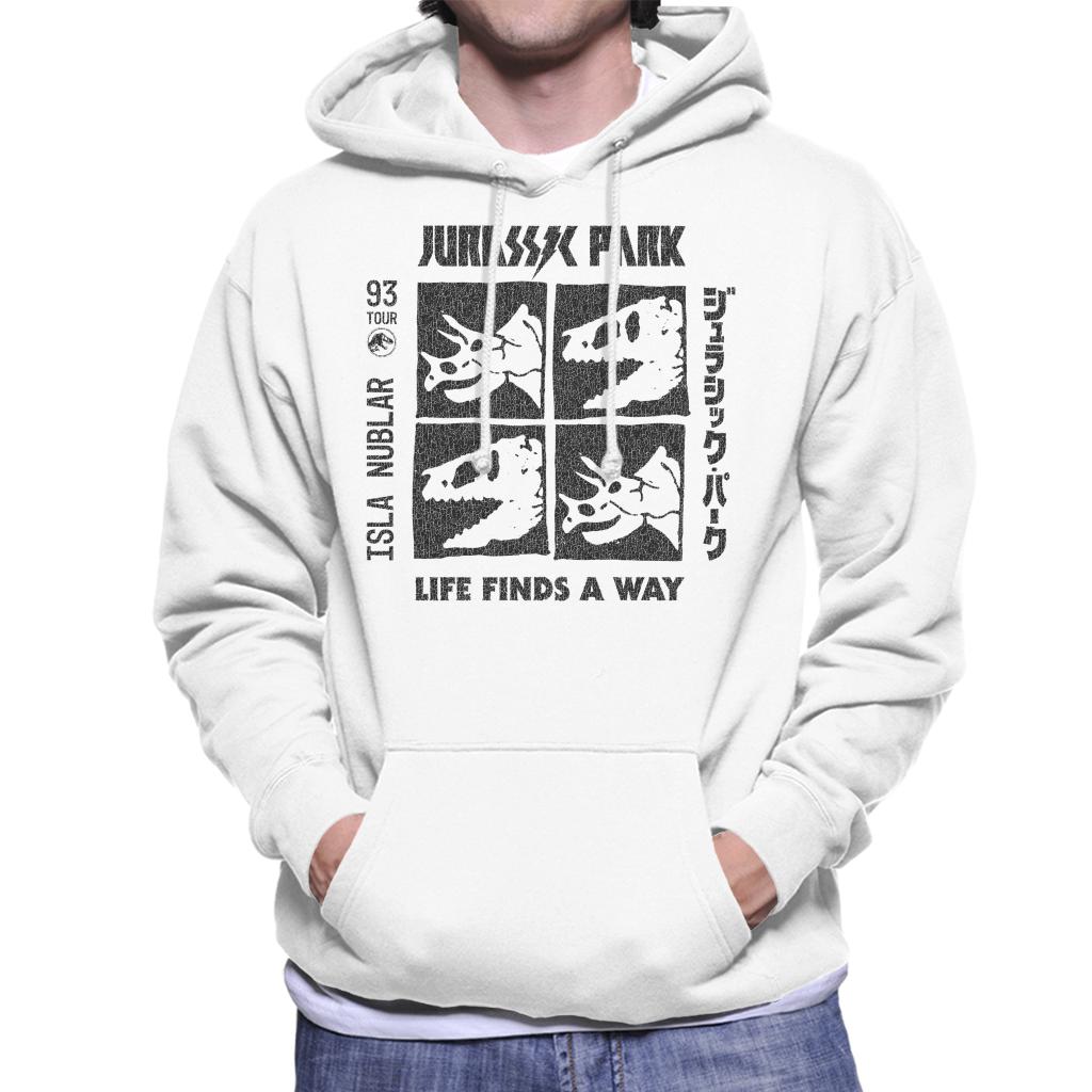 Jurassic Park 93 Tour Men's Hooded Sweatshirt-ALL + EVERY