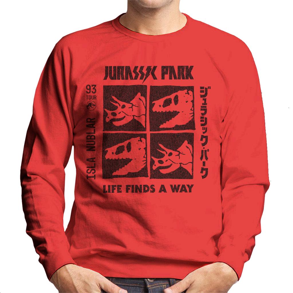 Jurassic Park 93 Tour Men's Sweatshirt-ALL + EVERY