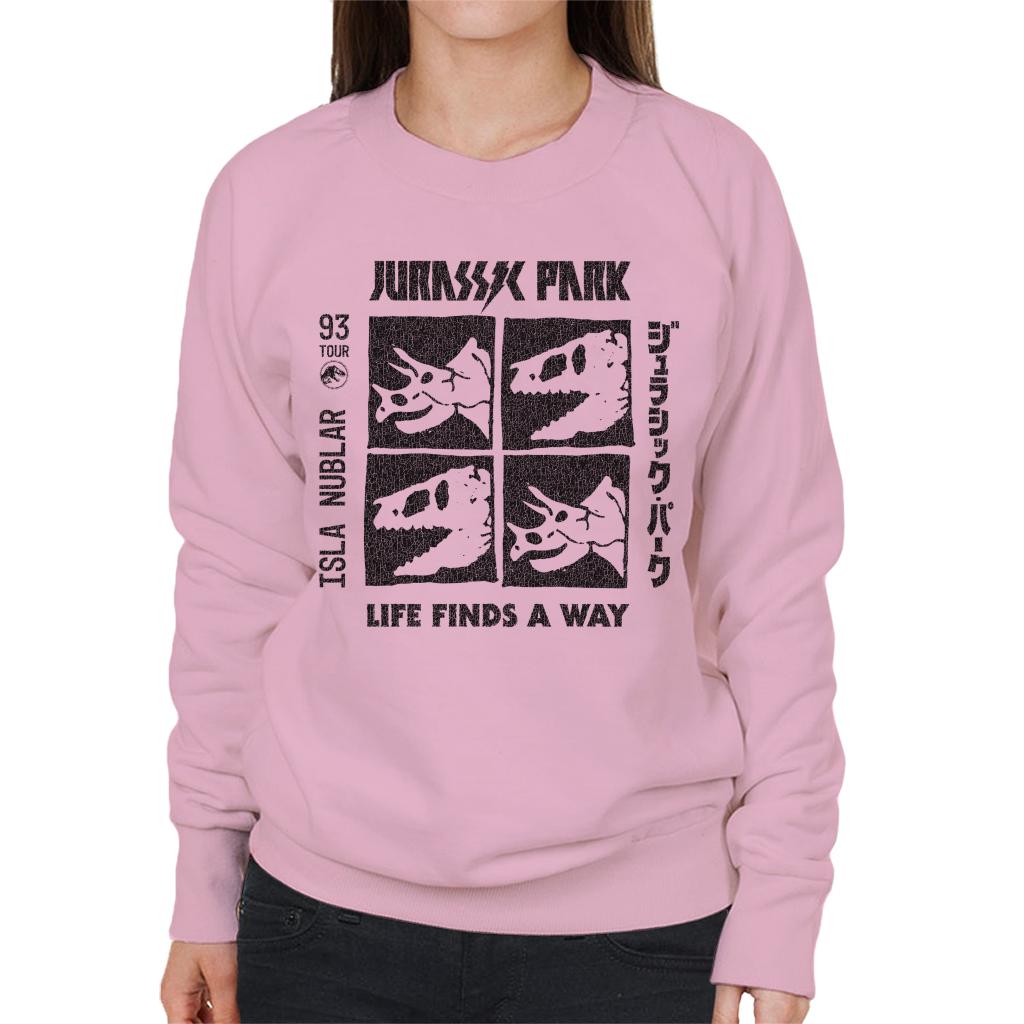 Jurassic Park 93 Tour Women's Sweatshirt-ALL + EVERY