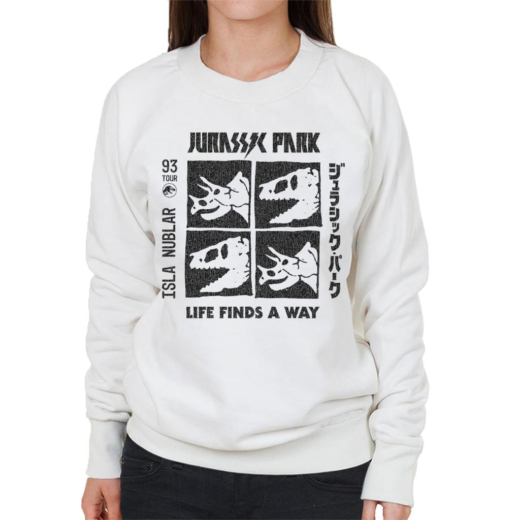 Jurassic Park 93 Tour Women's Sweatshirt-ALL + EVERY