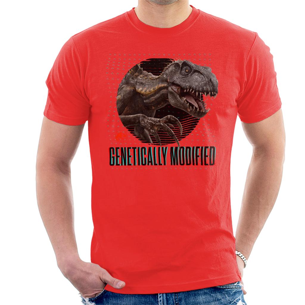 Jurassic Park Genetically Modified Men's T-Shirt-ALL + EVERY