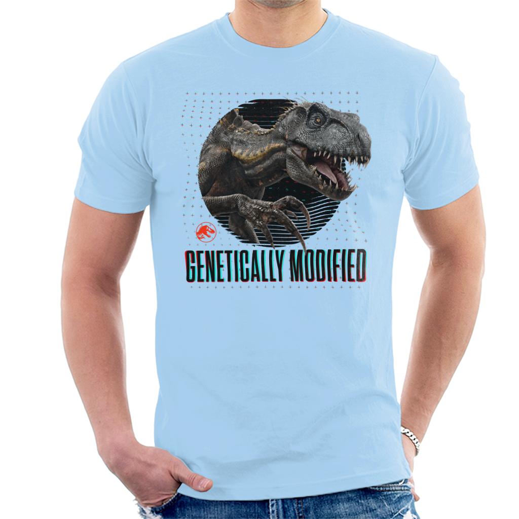 Jurassic Park Genetically Modified Men's T-Shirt-ALL + EVERY