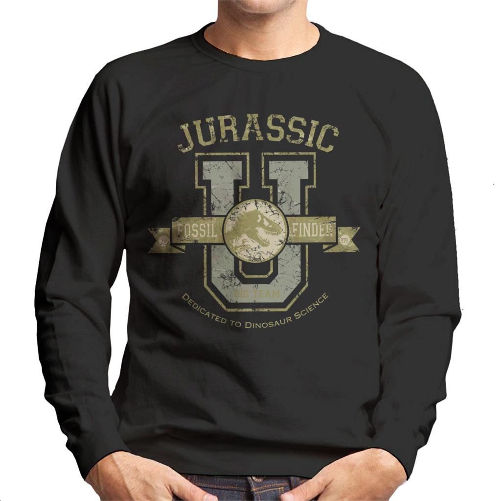 Jurassic Park Fossil Finder Dig Team Men's Sweatshirt-ALL + EVERY