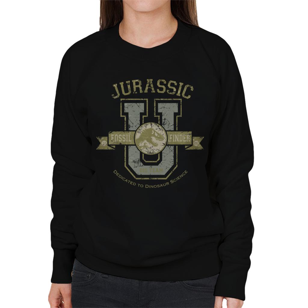 Jurassic Park Fossil Finder Dig Team Women's Sweatshirt-ALL + EVERY