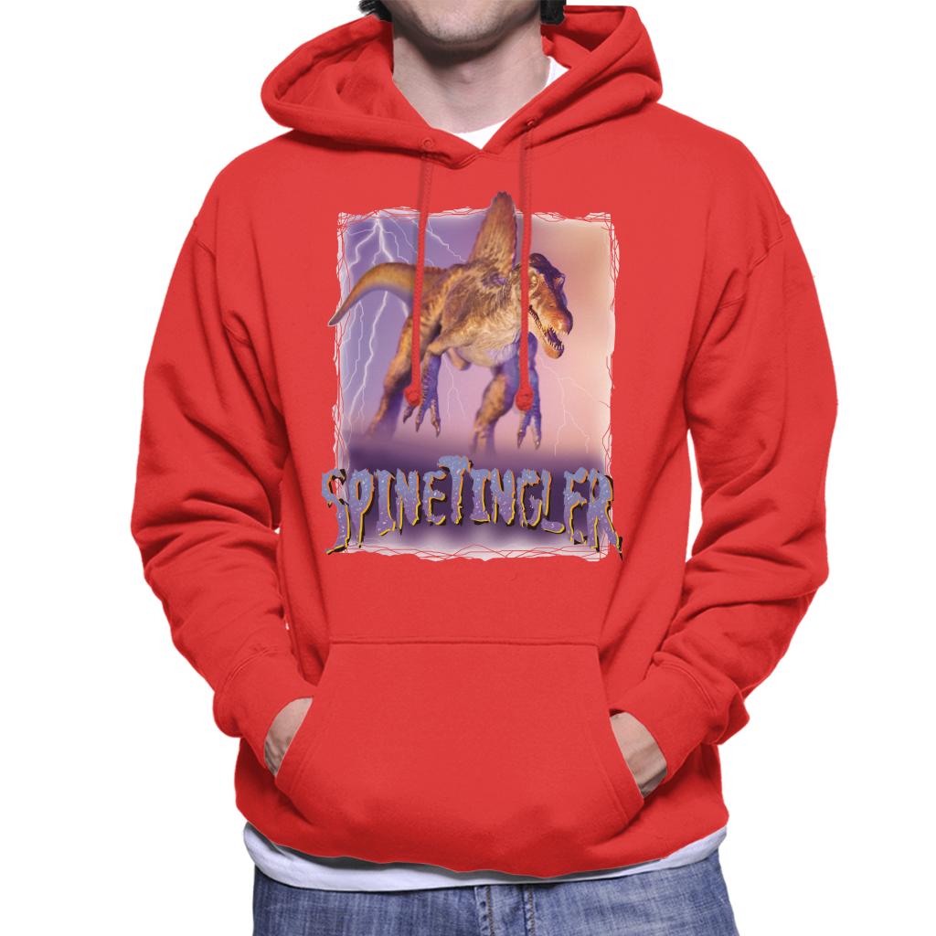 Jurassic Park Spinetingler Men's Hooded Sweatshirt-ALL + EVERY