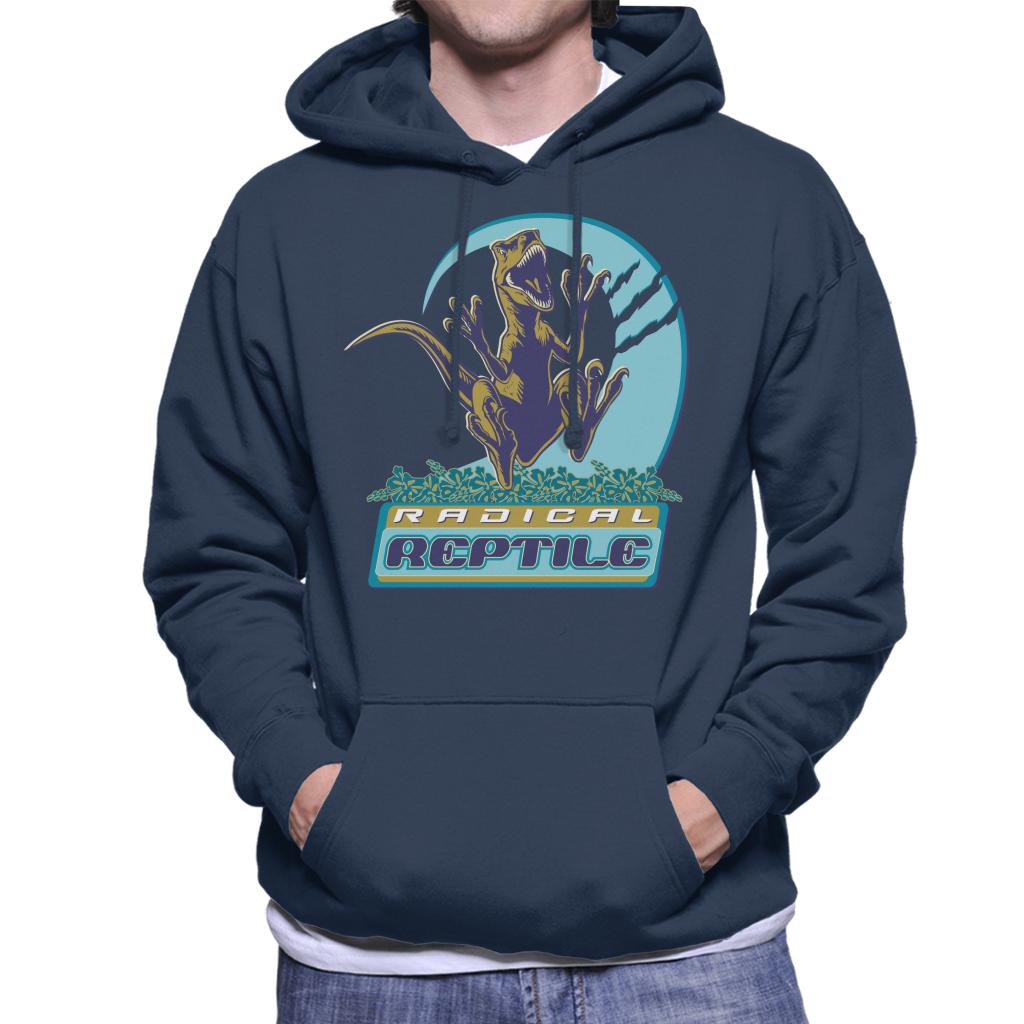 Jurassic Park Radical Reptile Men's Hooded Sweatshirt-ALL + EVERY