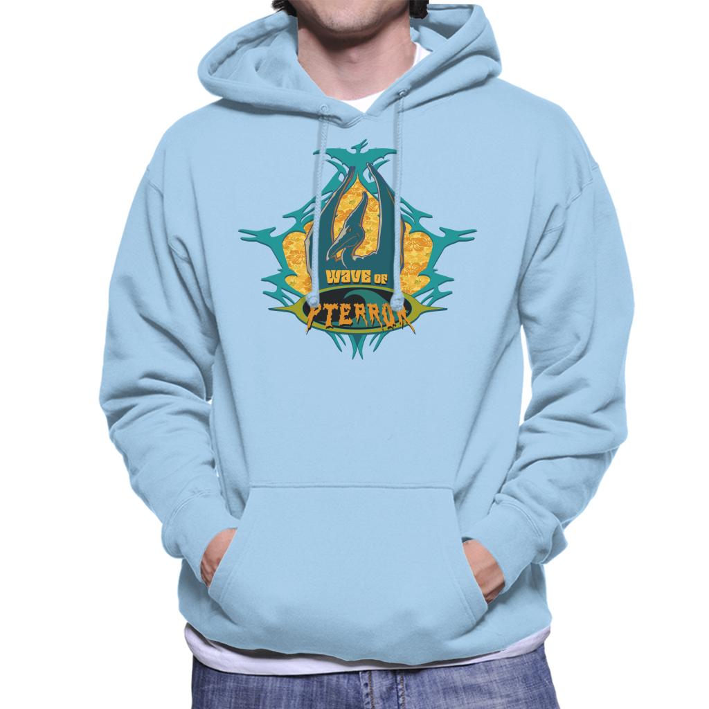 Jurassic Park Pteranodon Wave Of Pterror Men's Hooded Sweatshirt-ALL + EVERY