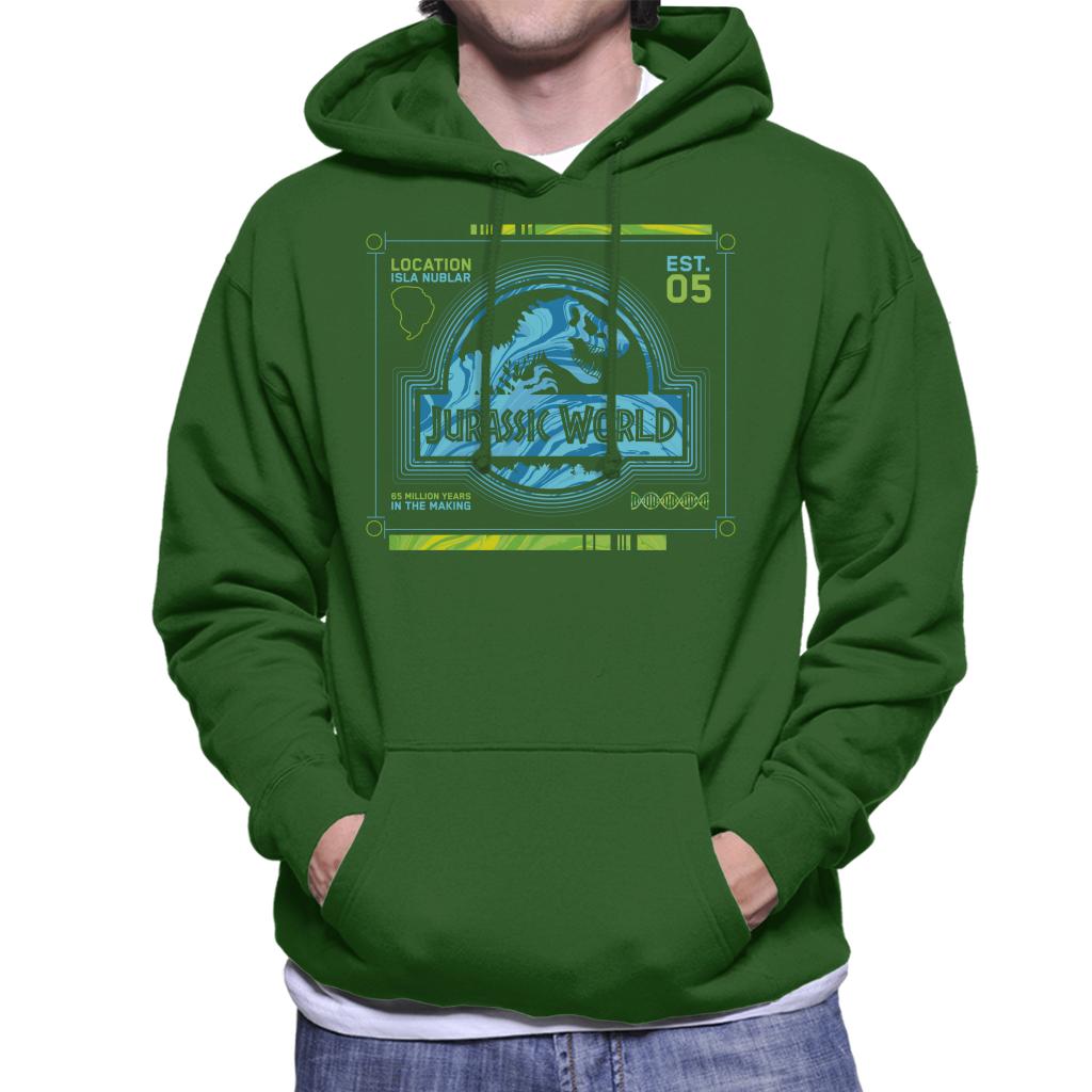 Jurassic Park 65 Million Years In The Making Men's Hooded Sweatshirt-ALL + EVERY