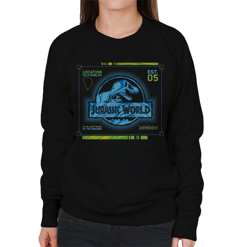 Jurassic Park 65 Million Years In The Making Women's Sweatshirt-ALL + EVERY