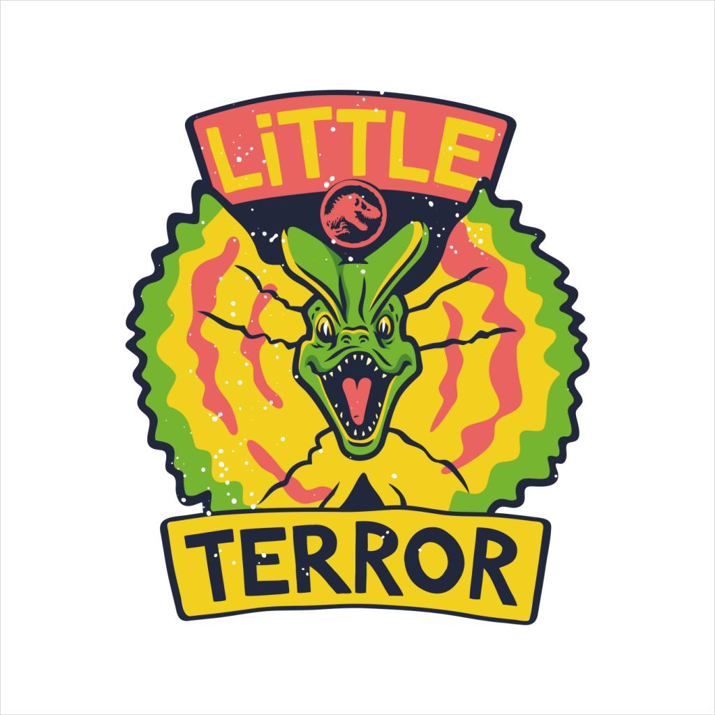 Jurassic Park Dilophosaurus Little Terror Men's T-Shirt-ALL + EVERY