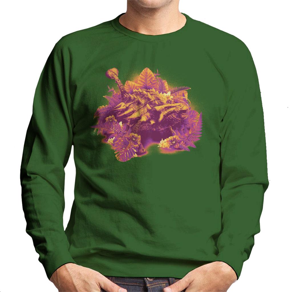 Jurassic Park Ankylosaurus Men's Sweatshirt-ALL + EVERY