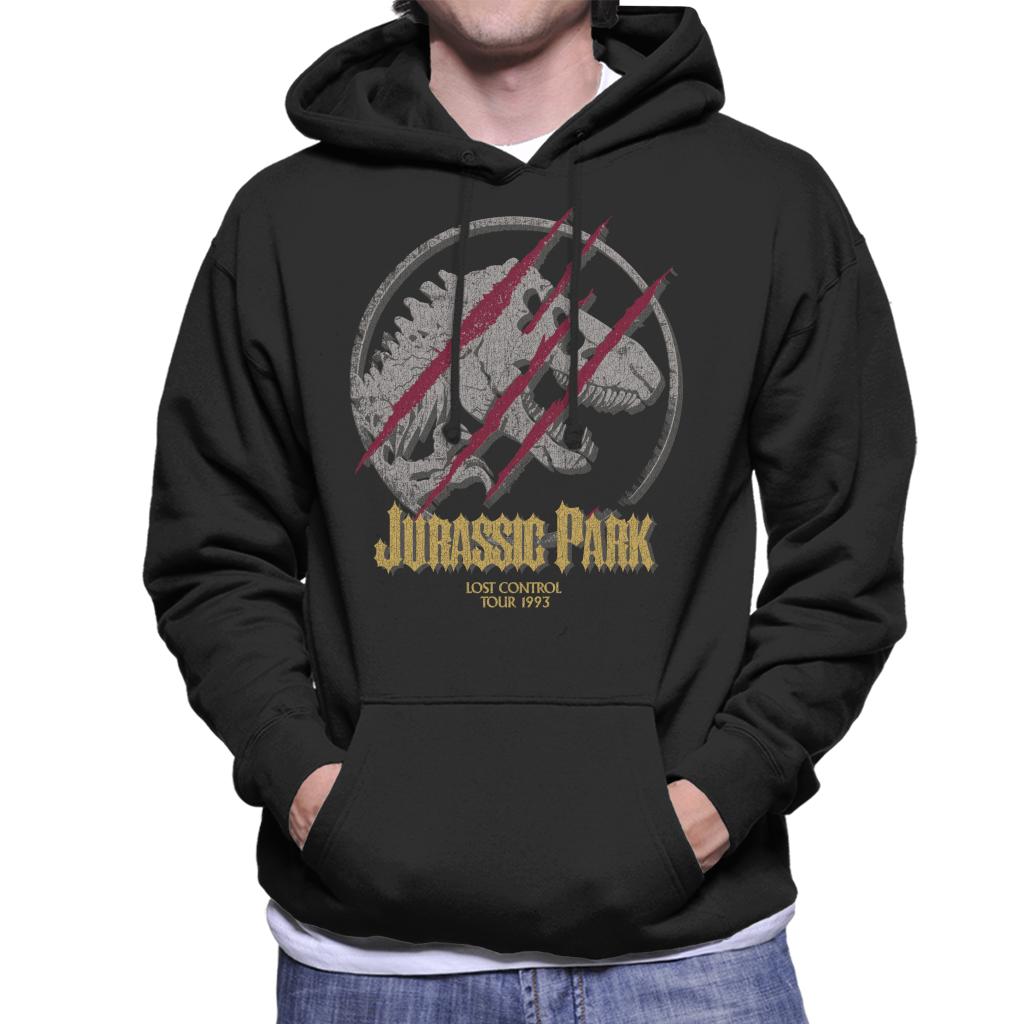 Jurassic Park III Lost Control Men's Hooded Sweatshirt-ALL + EVERY