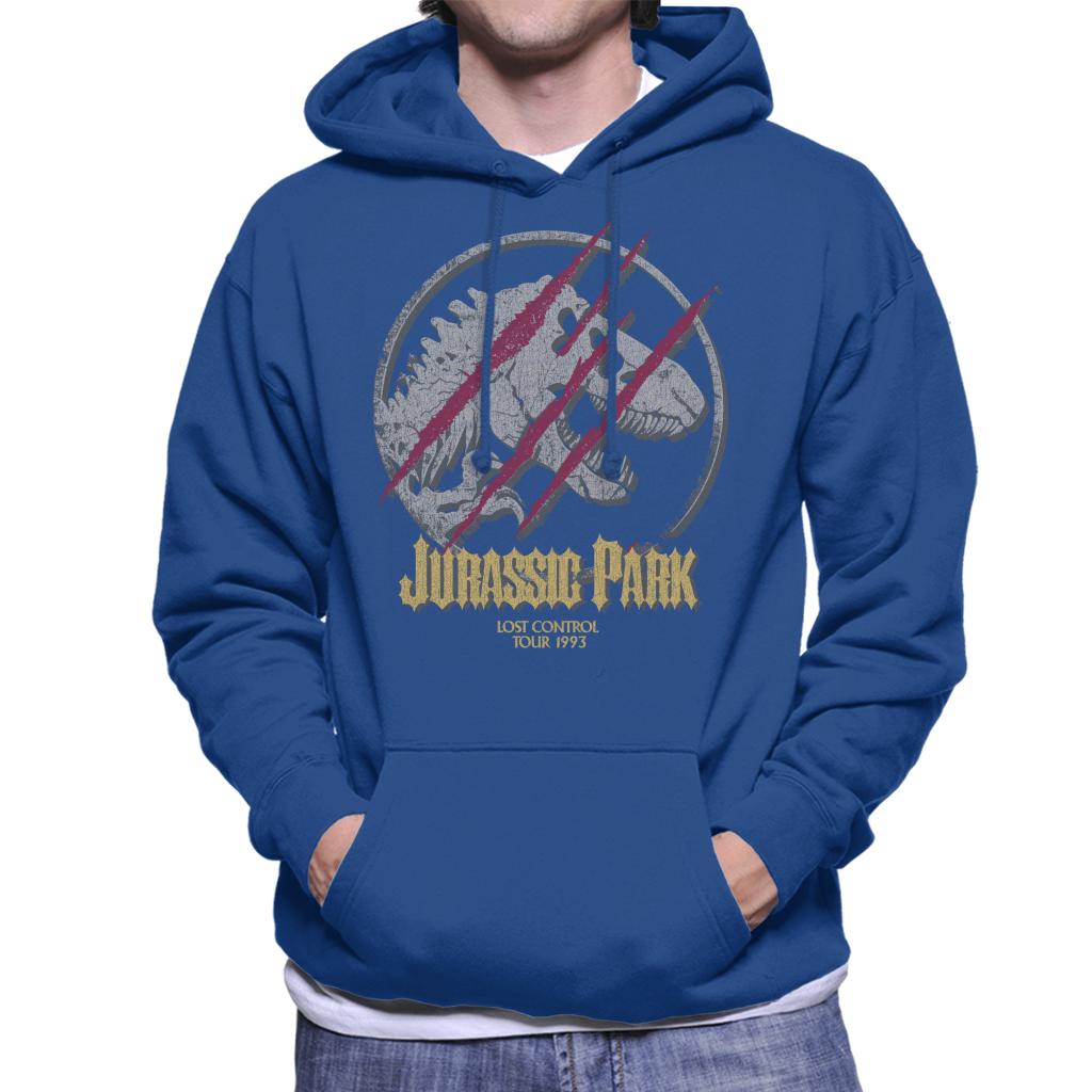 Jurassic Park III Lost Control Men's Hooded Sweatshirt-ALL + EVERY