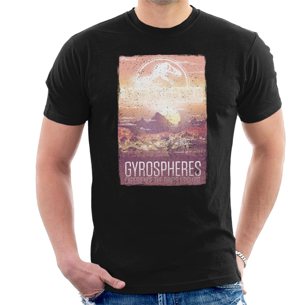 Jurassic Park Gyrospheres Experience The Dinos Upclose Men's T-Shirt-ALL + EVERY