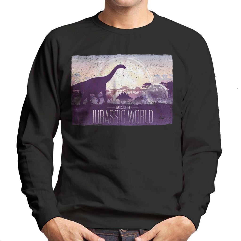 Jurassic Park Welcome To Jurassic World Men's Sweatshirt All