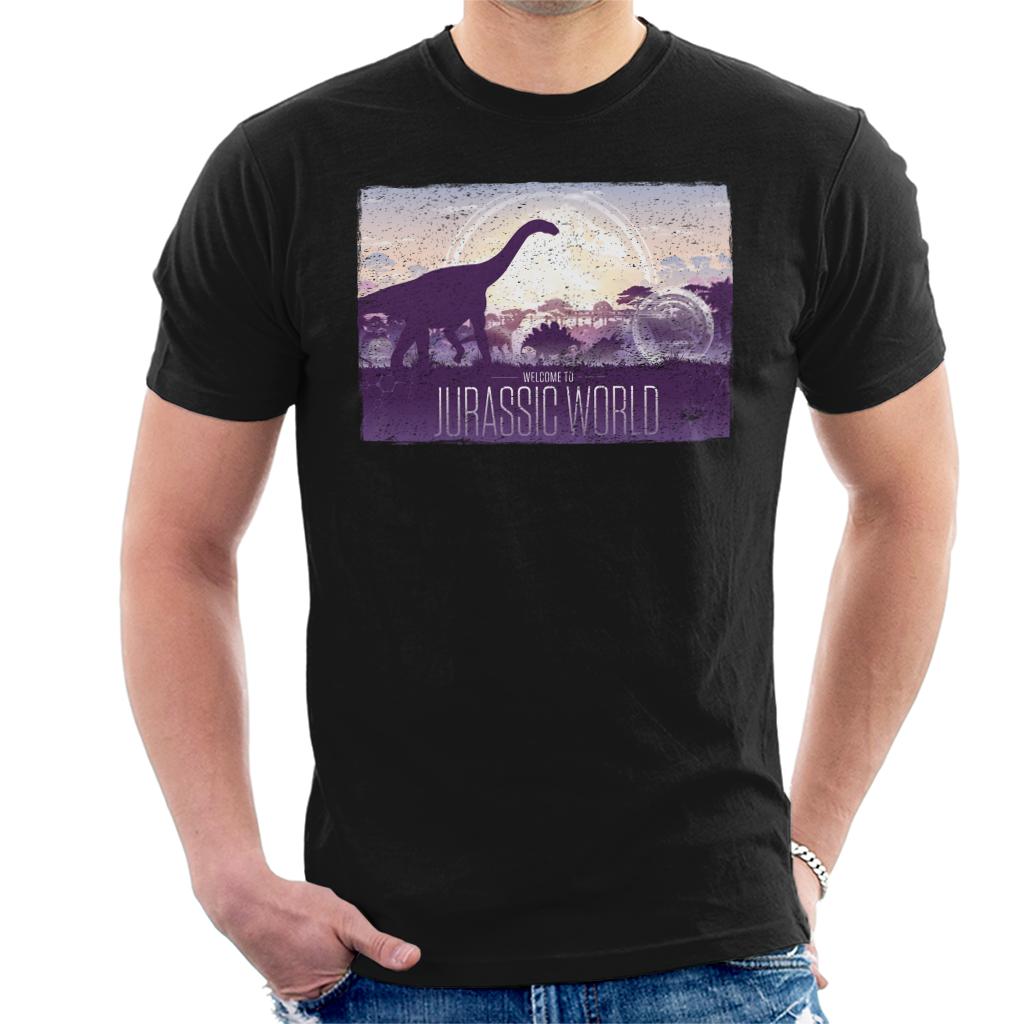 Jurassic Park Welcome To Jurassic World Men's T-Shirt-ALL + EVERY