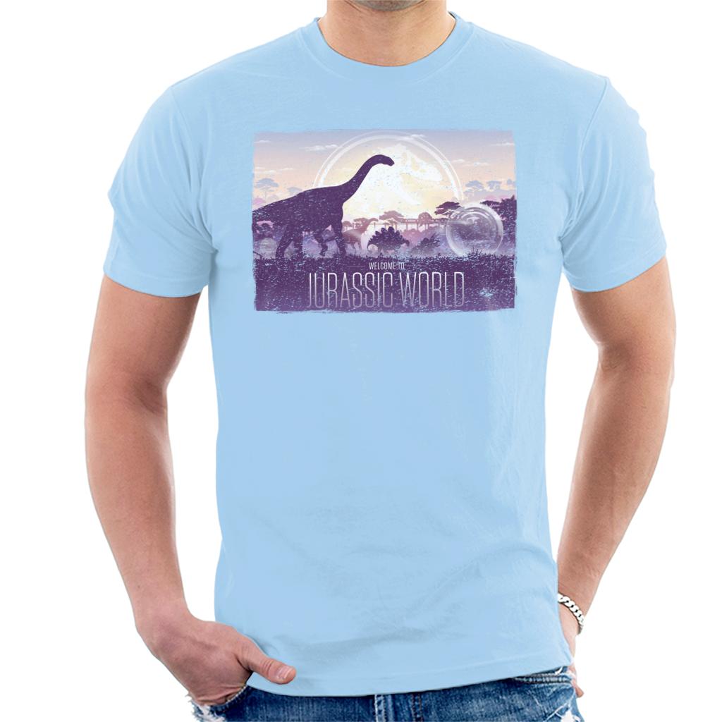 Jurassic Park Welcome To Jurassic World Men's T-Shirt-ALL + EVERY