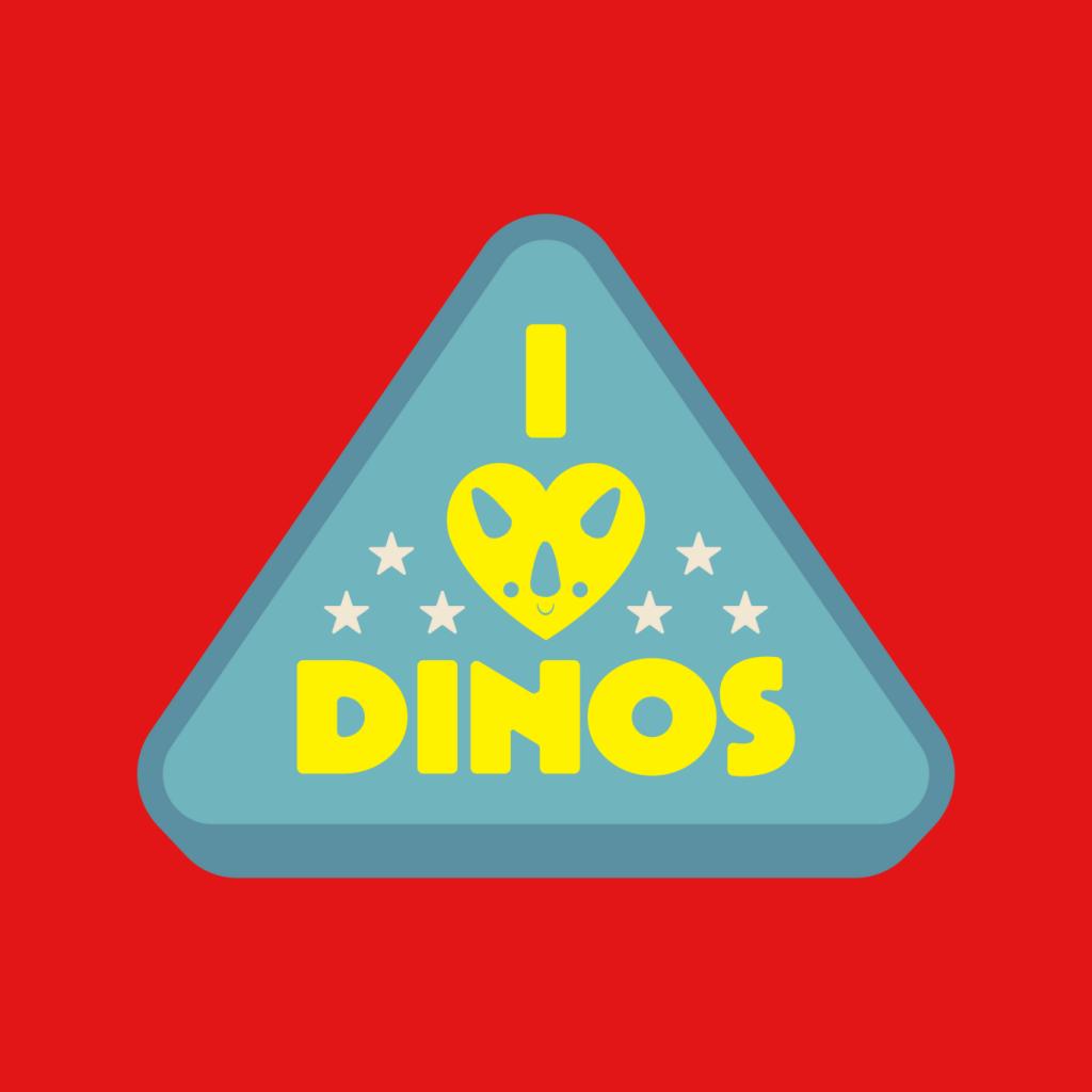 Jurassic Park I Love Dinos Men's T-Shirt-ALL + EVERY