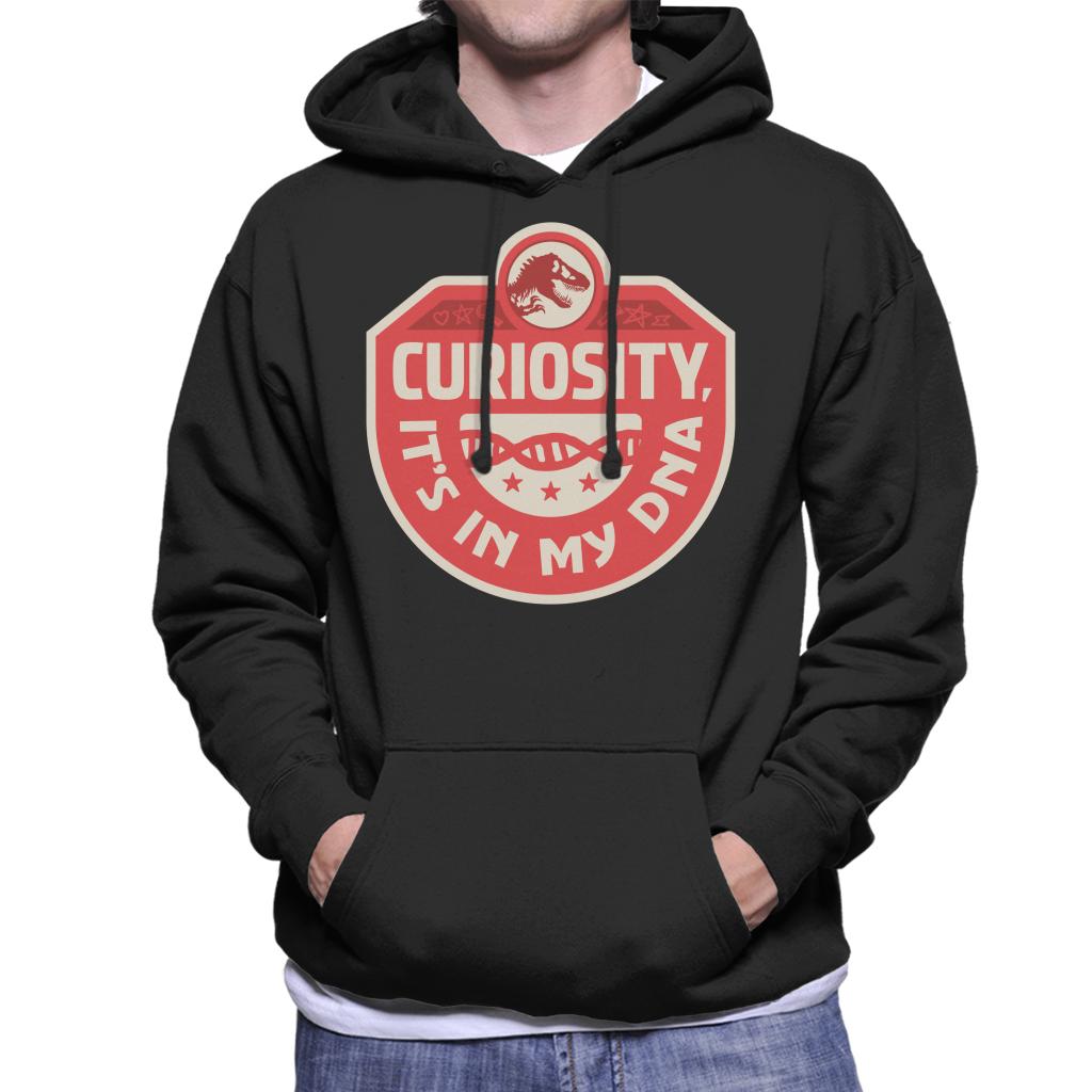 Jurassic Park Curiosity Its In My DNA Men's Hooded Sweatshirt-ALL + EVERY