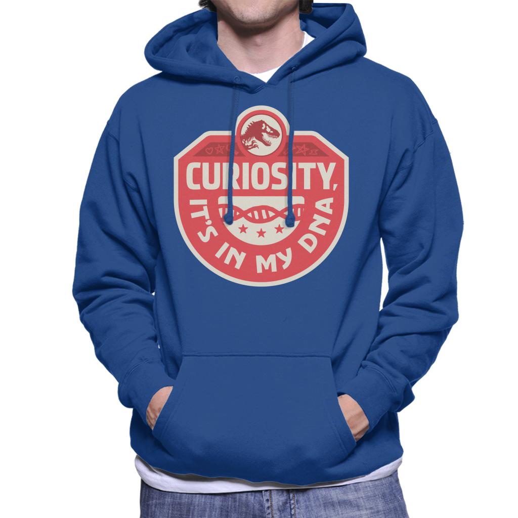 Jurassic Park Curiosity Its In My DNA Men's Hooded Sweatshirt-ALL + EVERY