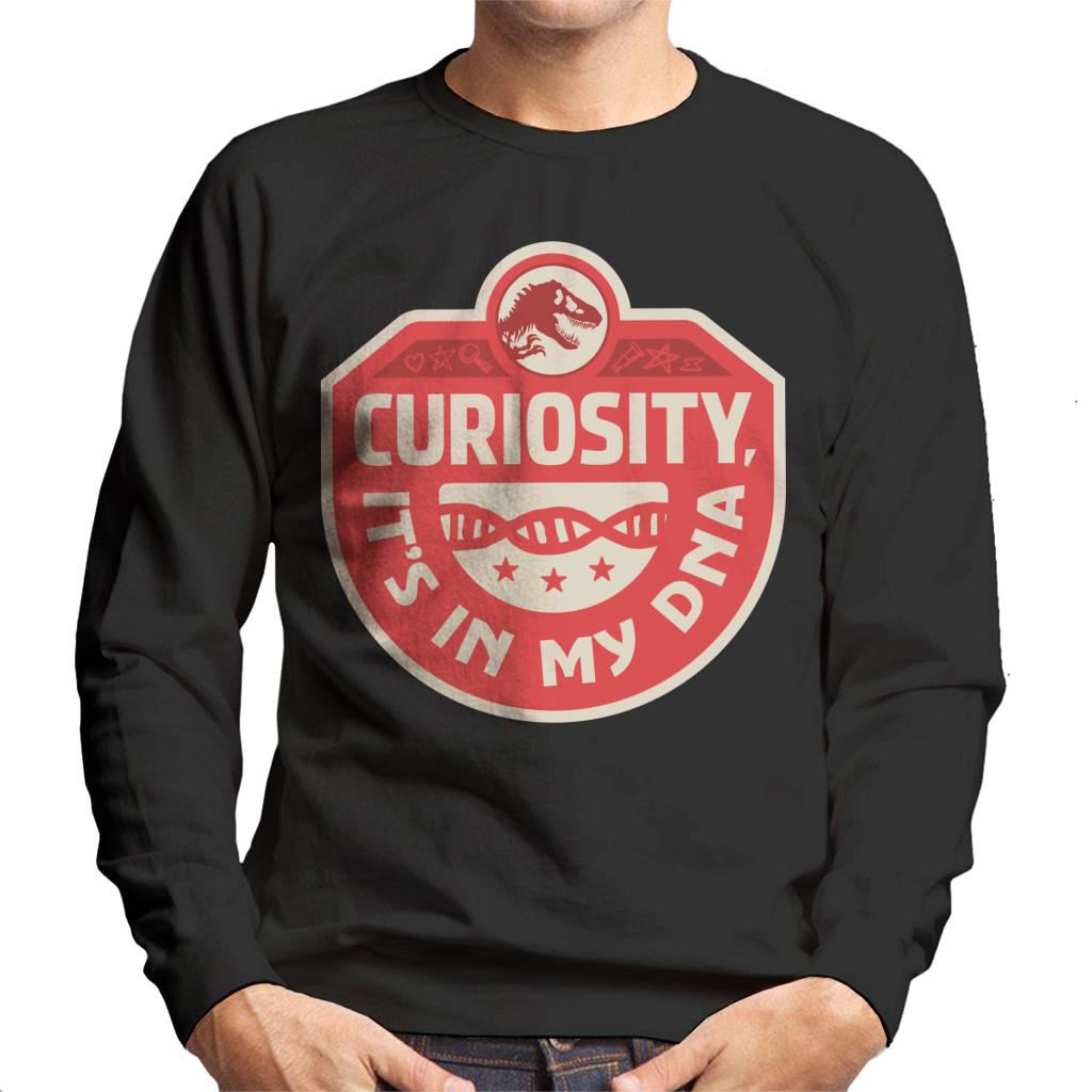 Jurassic Park Curiosity Its In My DNA Men's Sweatshirt-ALL + EVERY