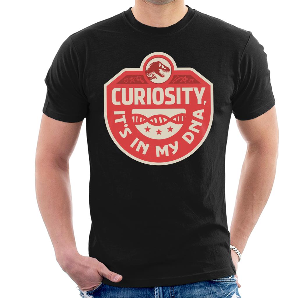 Jurassic Park Curiosity Its In My DNA Men's T-Shirt-ALL + EVERY