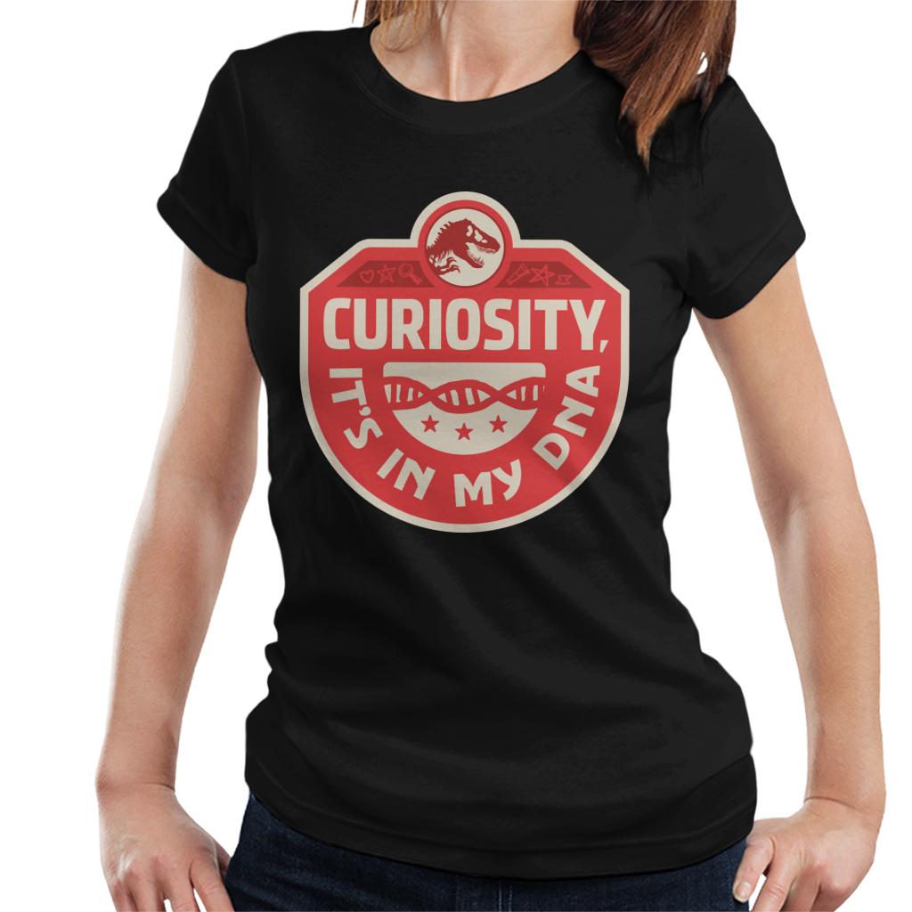 Jurassic Park Curiosity Its In My DNA Women's T-Shirt-ALL + EVERY