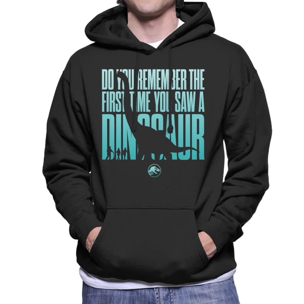 Jurassic Park The First Time You Saw A Dinosaur Men's Hooded Sweatshirt-ALL + EVERY