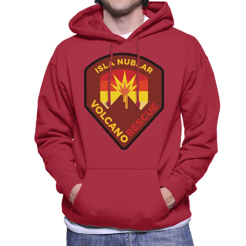 Jurassic Park Isla Nublar Volcano Rescue Men's Hooded Sweatshirt-ALL + EVERY